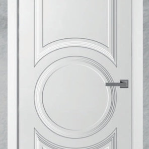 Межкомнатная дверь Уно-5 белая эмаль